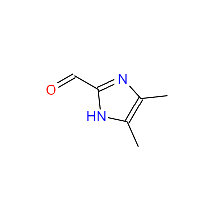  CAS： 118474-44-5，中文名称： 4,5-二甲基-1H-咪唑-2-甲醛 英文名称：4,5-dimethyl-1H-imidazole-2-carbaldehyde