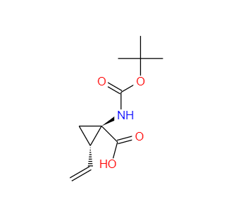 CAS：159622-10-3，(1R,2S)-1-叔丁氧羰基氨基-2-乙烯基环丙烷甲酸 