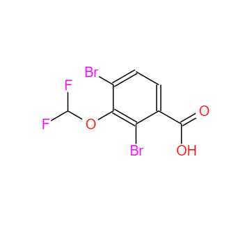 CAS：223595-28-6，2,4-二溴-3-(二氟甲氧基)苯甲酸 